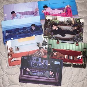 BTS BE all 7 members Official photocards